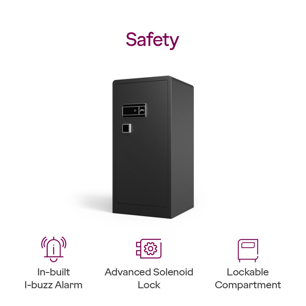 Godrej NX Advanced 370 L Digi+Bio+Mechanical Home Locker